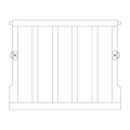 Shelf Assembly - 2251465031 Assembly Rack Wood [Electrolux Aeg]
